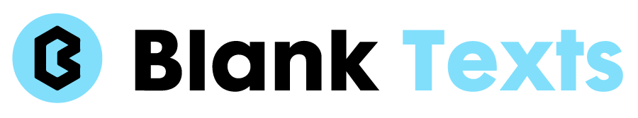 Blank Texts